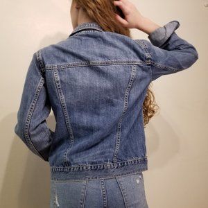 Distressed Blue Denim Jacket